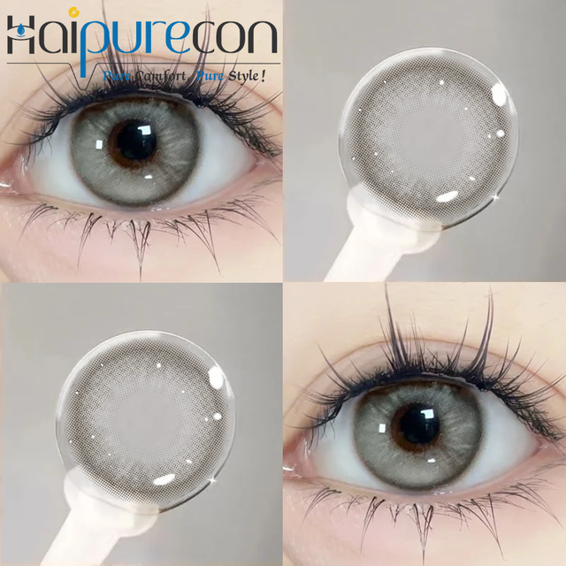 Frozen Grey 14.2mm Contact Lenses – Cool Elegance & Natural Clarity