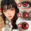 Haipurecon Koi Red Cosplay Contact Lenses 14.5mm 40 Percent Water Content