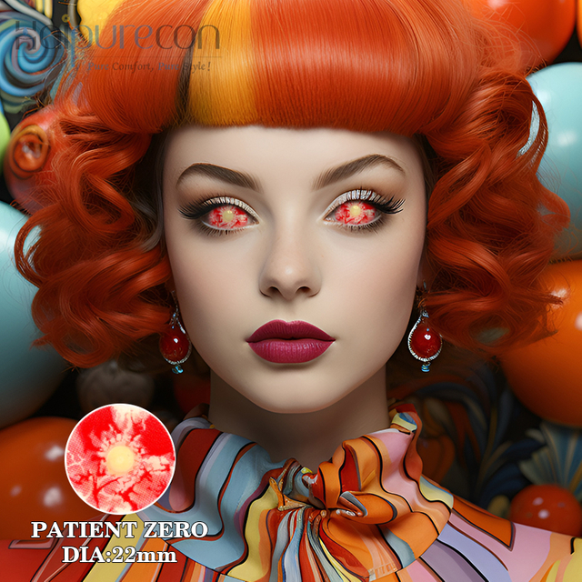 Haipurecon Patient Zero 22mm cosplay contact lens 