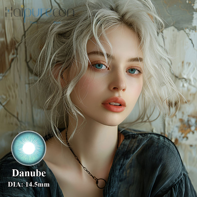 Haipurecon Danube 14.5 mm contact lens with power