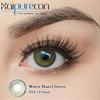 Haipurecon Water Hazel Green Color Contact Lenses 14.0mm Natural Yearly Beauty Lenses 40% Water Content CE ISO Certified