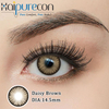 Haipurecon Wholesale Daisy Natural 3-Tone Brown Gray Colored Contact Lenses 14.5mm for Beauty Makeup
