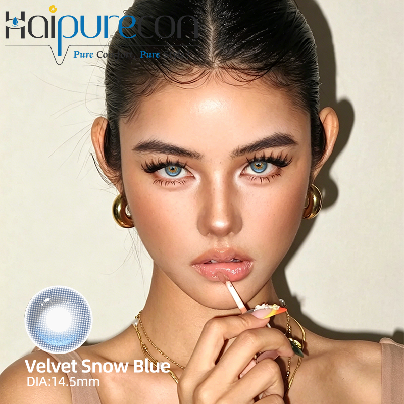 Which Makeup Tones Bring Out Blue Contact Lenses?
