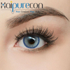 Haipurecon Klein Blue Colored Contact Lenses 14.5mm 4-tone Special Design 40% Water Content Daily Comfortable Yearly Disposable High Quality