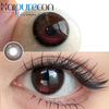 Haipurecon Goofy Princess 4-Tone Colored Contact Lenses 14.2mm Big Diameter Yearly Wear Cosmetic Contacts
