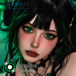 Haipurecon Crazy Cosplay Colored Contact Lenses COS2611-COS2613 HEMA 14.5mm 40% Water Content Bigger Eyes Ultimate Cosplay Look