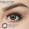 Haipurecon Puffstar Brown 14.2mm Natural Sparkle Contact Lenses 8.6mm BC 40% Water Yearly CE ISO Comfortable Eye Beauty Factory