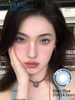 Haipurecon Klein Blue Colored Contact Lenses 14.5mm 4-tone Special Design 40% Water Content Daily Comfortable Yearly Disposable High Quality
