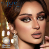 Haipurecon Breeze Hazel 14.2mm Best Selling Daily Disposable Contact Lenses 55 Percent Water Content 8.5 Base Curve 10 Pieces