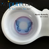 Lenti a contatto cosplay Haipurecon Mystic Butterfly viola con contenuto d'acqua al 40% certificato CE e ISO