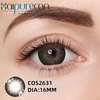 Haipurecon Wholesale COS2631-2632 16mm Crazy Cosplay Colored Contact Lenses 40% Water Content OEM/ODM HEMA Material