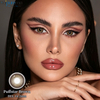 Haipurecon Puffstar Brown 14.2mm Natural Sparkle Contact Lenses 8.6mm BC 40% Water Yearly CE ISO Comfortable Eye Beauty Factory