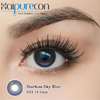 Haipurecon Starkiss Sky Blue & Starkiss Rose Pink Highlight Daily Contact Lenses without power 3-tone 14.5mm Big Eye OEM/ODM
