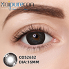 Haipurecon Wholesale COS2631-2632 16mm Crazy Cosplay Colored Contact Lenses 40% Water Content OEM/ODM HEMA Material
