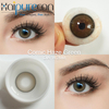 Haipurecon Comic Haze Green Yearly Color Contact Lenses 14.2mm Manga Big Eye Effect 40% Water Content 8.6mm BC CE ISO 0197