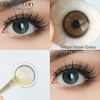 Haipurecon Water Hazel Green Color Contact Lenses 14.0mm Natural Yearly Beauty Lenses 40% Water Content CE ISO Certified