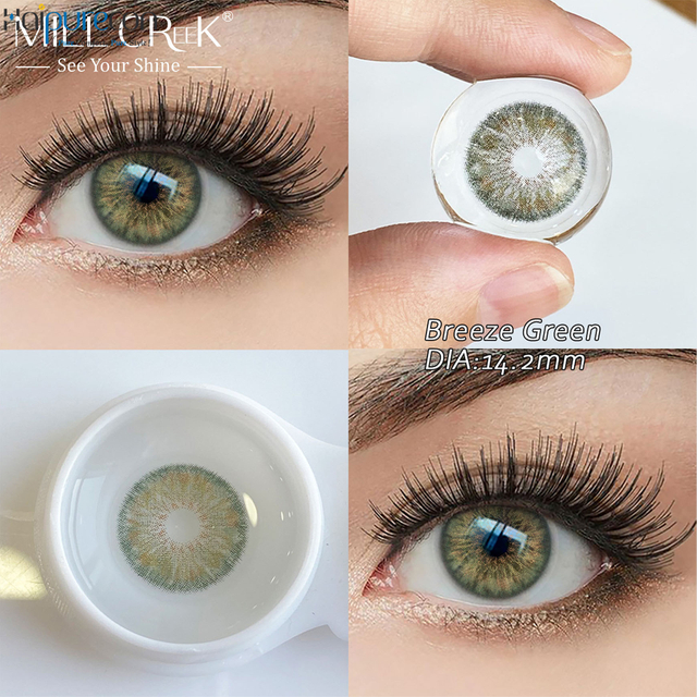 Haipurecon Breeze Green 14.2mm Best Selling K-Beauty Daily Disposable Contact Lenses 10 Pieces