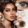 Haipurecon Breeze Hazel 14.2mm Best Selling Daily Disposable Contact Lenses 55 Percent Water Content 8.5 Base Curve 10 Pieces