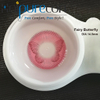 Haipurecon Fairy Butterfly Rosa Cosplay kontaktlinser 14,5 mm &aring;rliga disponibla CE- och ISO-certifierade